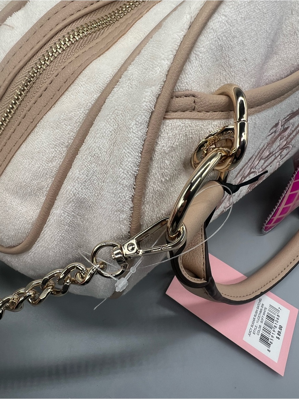 Juicy couture juicy sugar rush satchel purse - Picture 8 of 12
